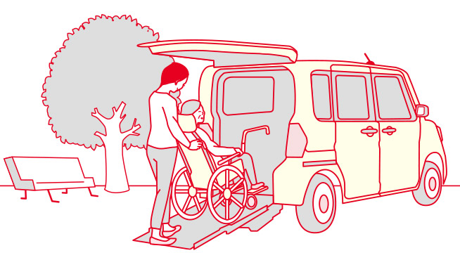 たまには、おばあちゃんを外に連れて行ってあげたいな。